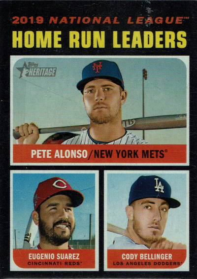 pete alonso, 2020 topps hr leaders #66, mets