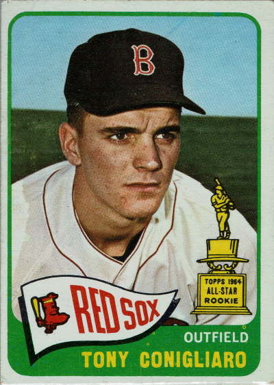 tony conigliaro, 1965 topps #55, red sox