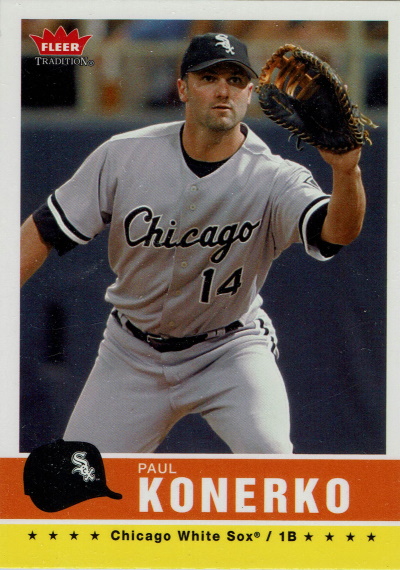 paul konerko, 2006 fleer #188, white sox