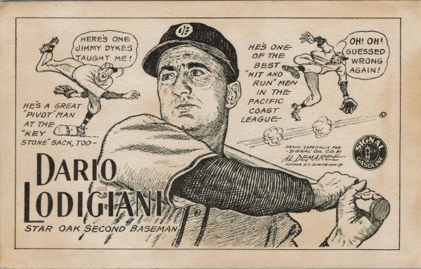 dario lodigiani, 1947 Signal Gas & Oil, oakland oaks