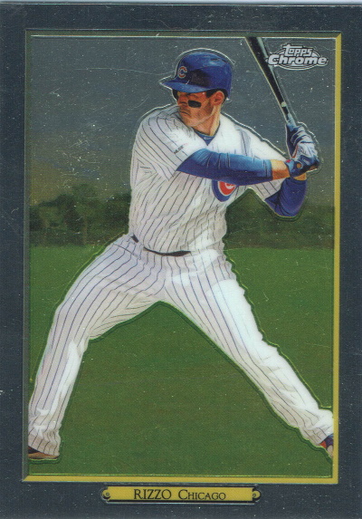 anthony rizzo, 2016 topps turkey red chrome #TRC-25, cubs