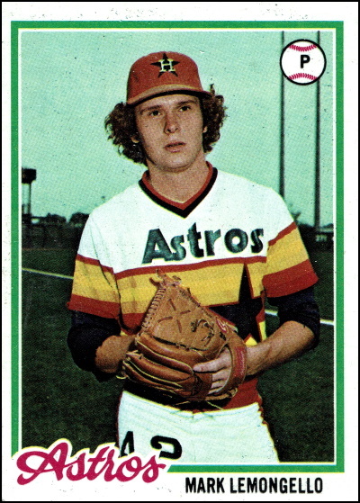 mark lemongello, 1978 topps #358, astros