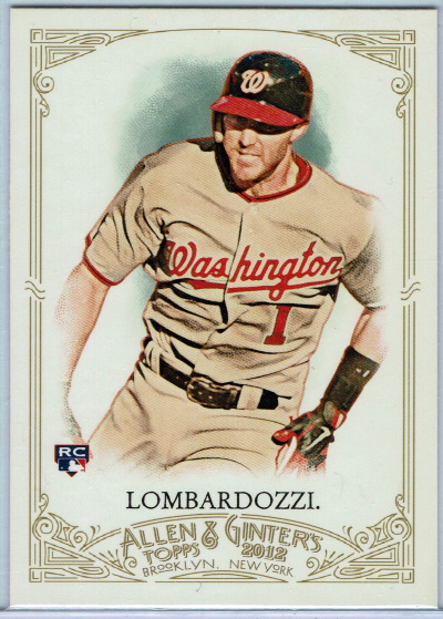 Steve Lombardozzi Jr named to the Topps 2012 AllStar Rookie Team