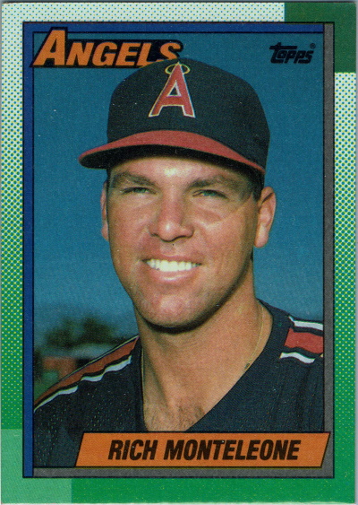 rich monteleone, 1990 topps 99, angels