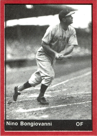 nino bongiovanni, 1977 TCMA #36 Reds