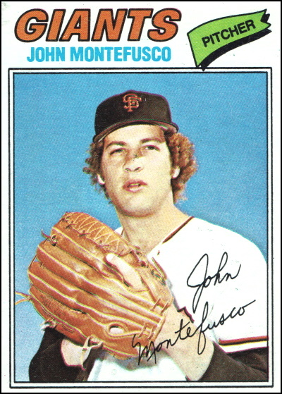john montefusco, 1977 topps #370, giants