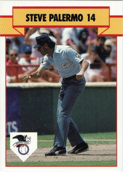 steve palermo, 1990 MLB umpires assoc #26, umpire