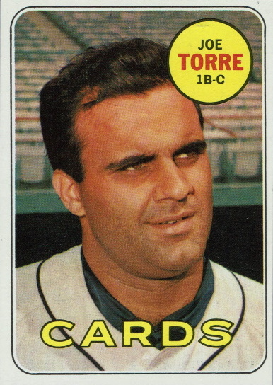 joe torre, 1969 topps #460, cardinals