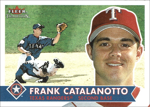 Frank Catalanotto, 2001 Fleer Tradition, Rangers