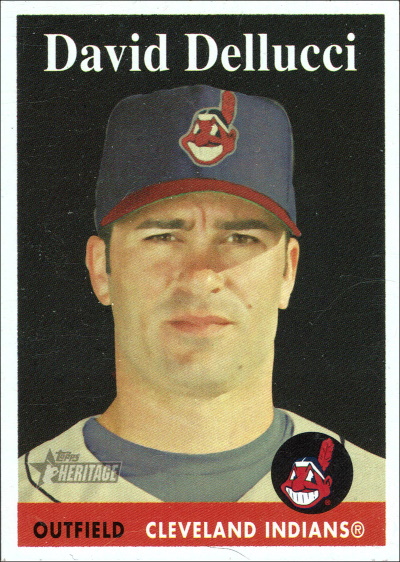 dellucci, david dellucci, 2007 Topps Heritage #171