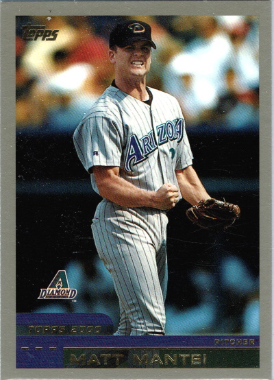 matt mantei, 2000 topps #320, Dbacks