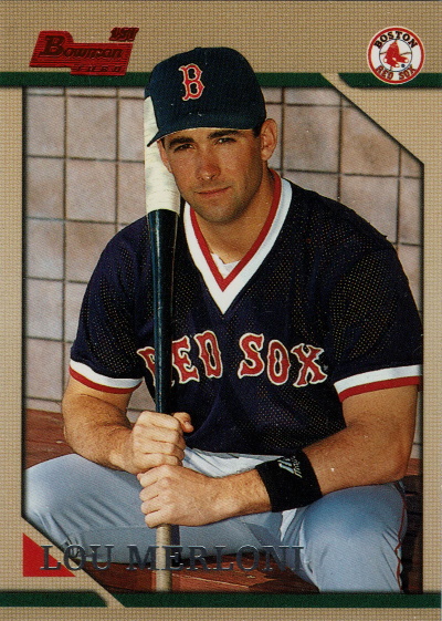 merloni, lou merloni, 1996 Bowman #322, Red Sox
