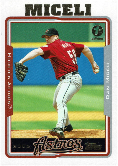 dan miceli, 2005 topps #56, Astros