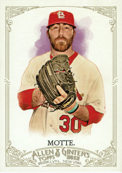 jason motte, 2012 Topps Allen & Ginter #263, Cardinals