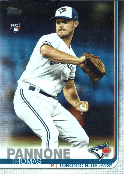 Pannone, Thomas Pannone, 2019 Topps US239, Blue Jays