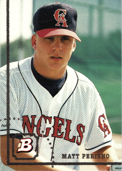 matt perisho, 1994 Bowman #419, Angels