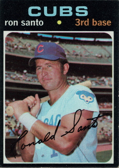 Ron Santo (HOF): 9x All-Star, 5 Gold Gloves, Led the NL in WAR in 1967, OBP  in 1964 and 1966 - Italian Americans in Baseball