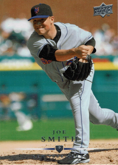 SMith, Joe Smith, 2008 Upper Deck #581, NY Mets