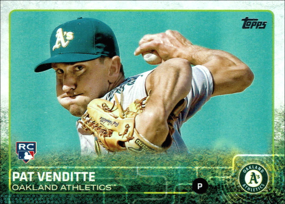 venditte, pat venditte, 2015 topps update US-81, A's