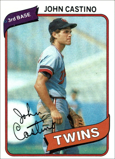 john castino, 1980 Topps #137, twins