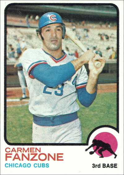 carmen fanzone, 1973 topps #139, cubs