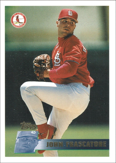 john frascatore, 1996 topps #298, Cardinals