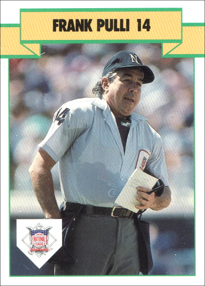 frank pulli, 1990 mlb umpires assoc #12,