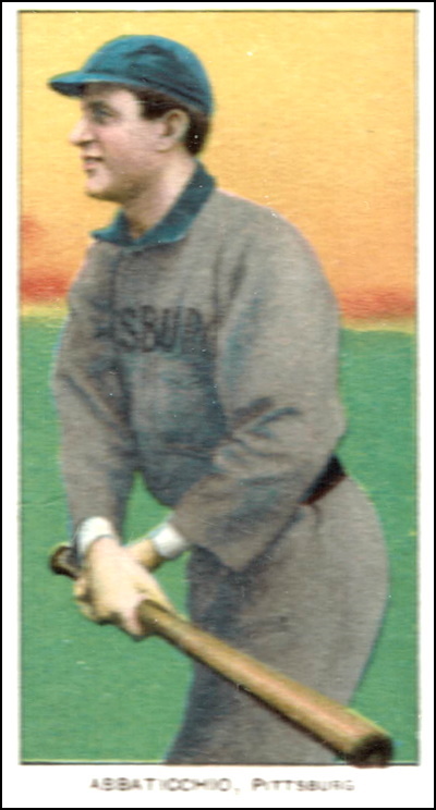 ed abbaticchio, 1909 Piedmont T206, Pirates