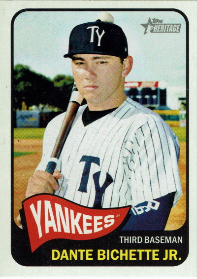 dante bichette jr, 2014 topps heritage #97, tampa yankees