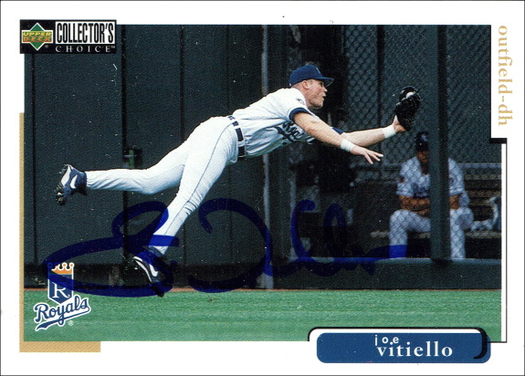 joe vitiello, 1998 upper deck collector's choice #141, royals