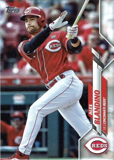 alex blandino, 2020 topps U-43, reds