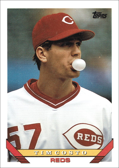 tim costo, 1993 topps #577, reds