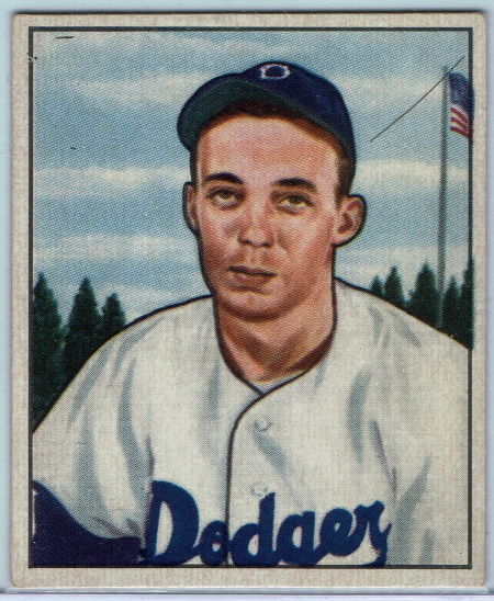 Jack Banta, 1950 Bowman #224, Brooklyn Dodgers