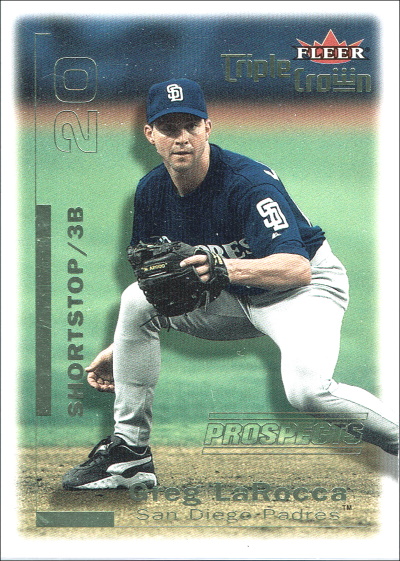 greg larocca, 2001 fleer #289, padres