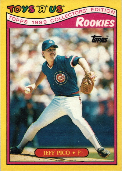 jeff pico, 1989 ToysRUs Rookies #22, Cubs