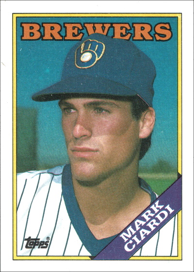 mark ciardi, 1988 Topps #417, brewers