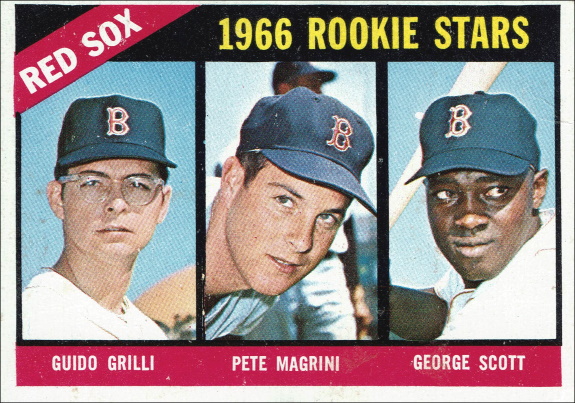 pete magrini, 1966 topps #558, red sox