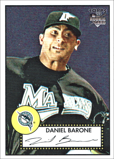 daniel barone, 2007 topps '52 #169, marlins