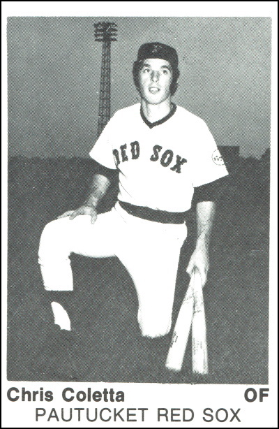 chris coletta, 1975 TCMA Pawtucket Red Sox #12