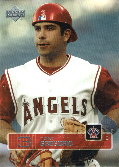 Tom Gregorio, 2003 Upper Deck #583, Angels