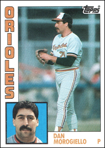 dan morogiello, 1984 topps #682, orioles