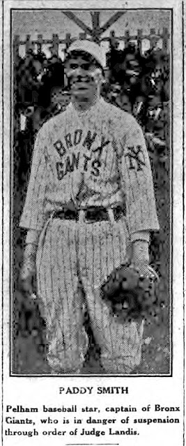 paddy smith image from The Pelham Sun 1922 via https://historicpelham.blogspot.com/2017/01/baseball-star-paddy-smith-of-pelham.html