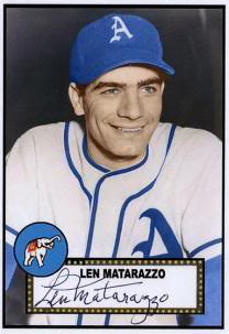 Len Matarazzo Custom Art Card Image from Bobs Custom Cards