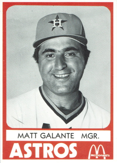 matt galante, astros