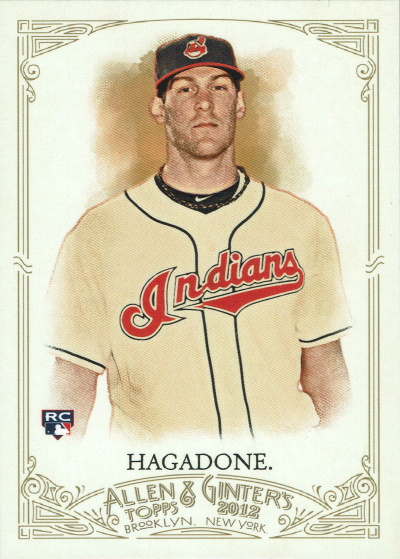 nick hagadone, 2012 Allen & Ginter, INdians