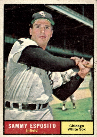 sammy esposito, 1961 topps #323, white sox