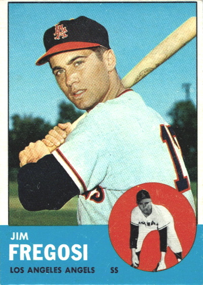 jim fregosi, 1963 topps #167, cal angels