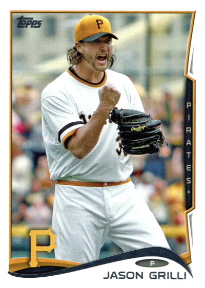 jason grilli, 2014 topps #159, pirates