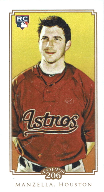 tommy manzella, 2010 topps american caramels #295, astros