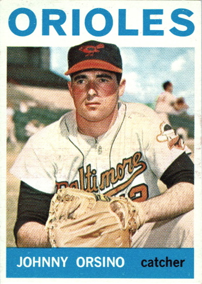 john orsino, 1964 topps #63, orioles